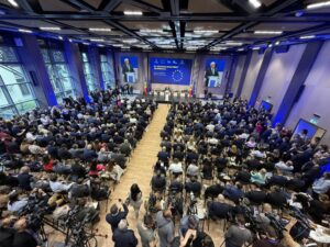 Investiții de peste 1 miliard de euro, anunțate la Conferința investițională Republica Moldova – Uniunea Europeană. Premierul Alexandru Munteanu: „Moldova nu se mai pregătește pentru economia europeană. Moldova devine parte a economiei europene”